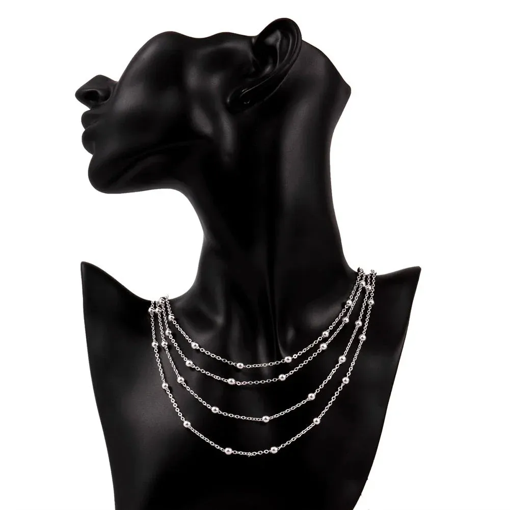 925 Sterling Silver designer jewelry sets fine Tassel beads Bracelets necklaces