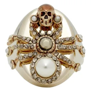 Alexander McQueen Gold Spider Ring