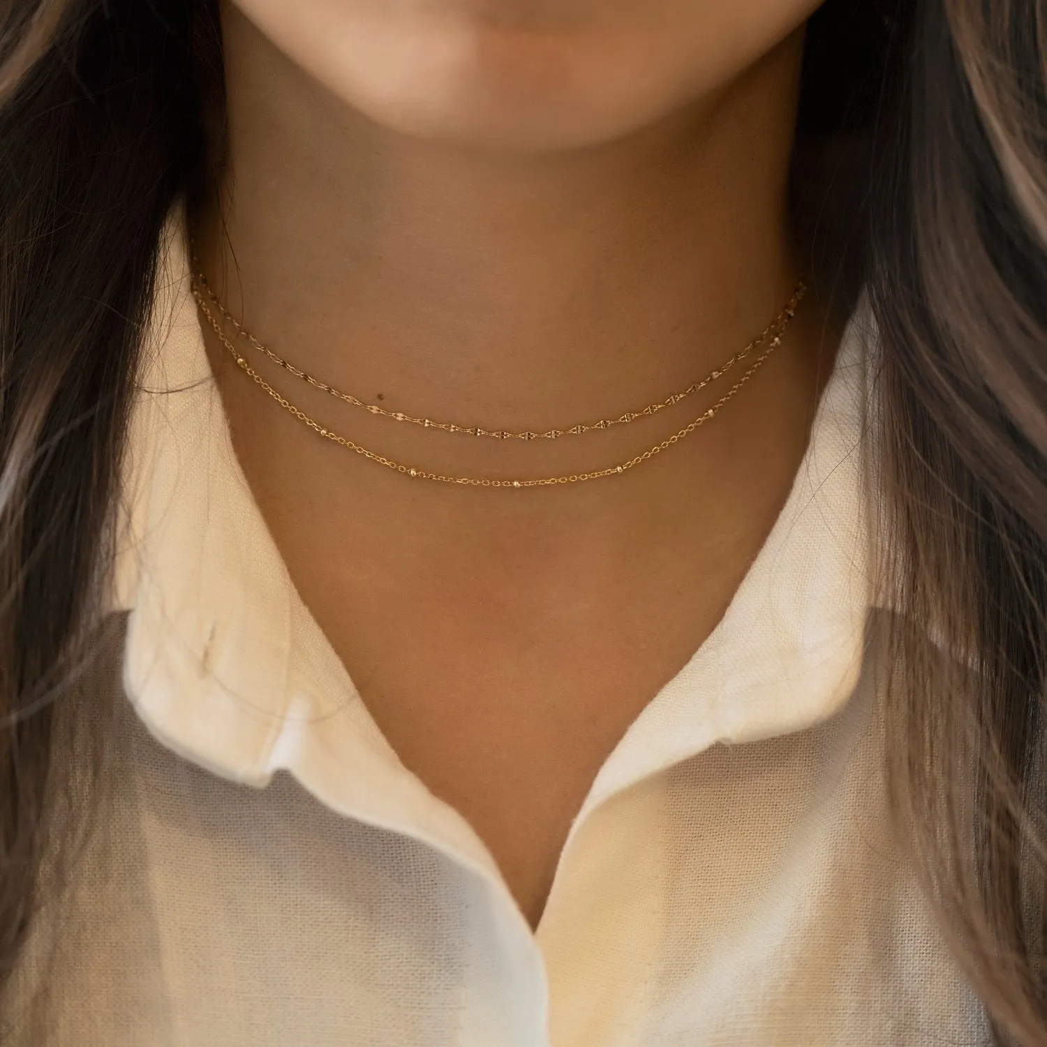 Chloe Bead Chain Choker