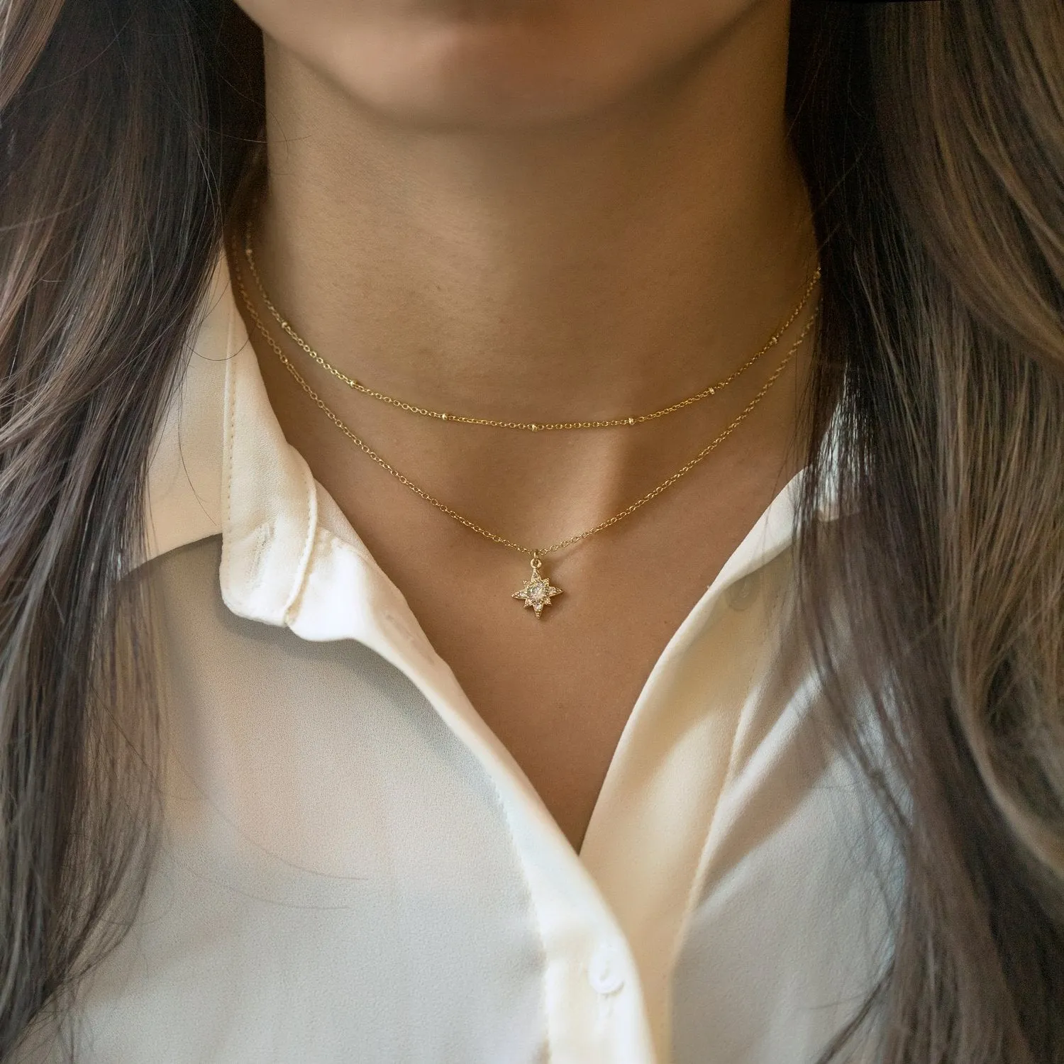 Chloe Bead Chain Choker