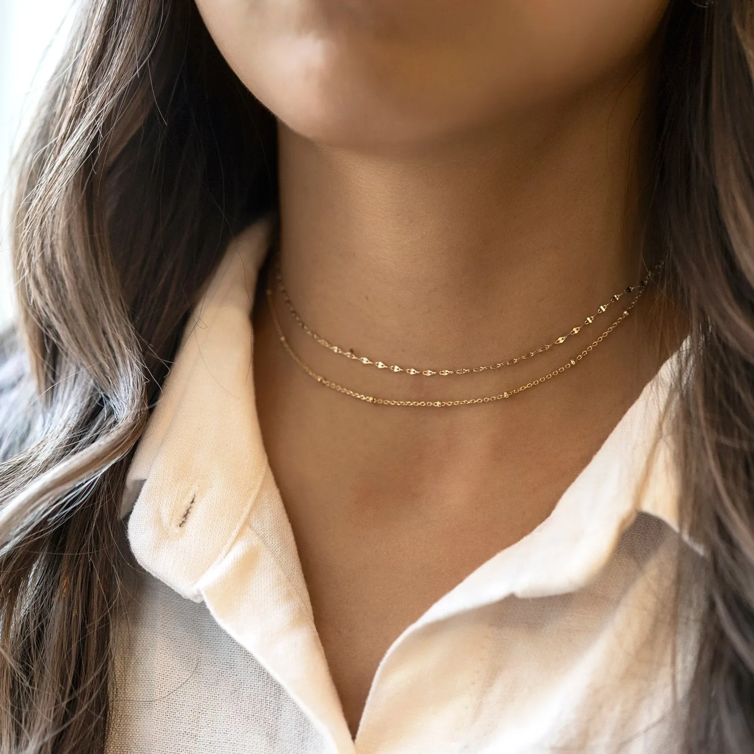 Chloe Bead Chain Choker