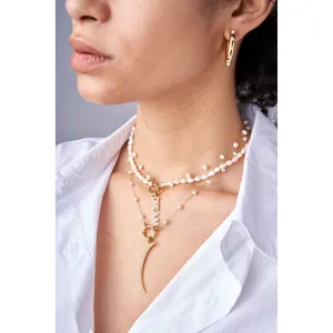 Freshwater pearl necklaces