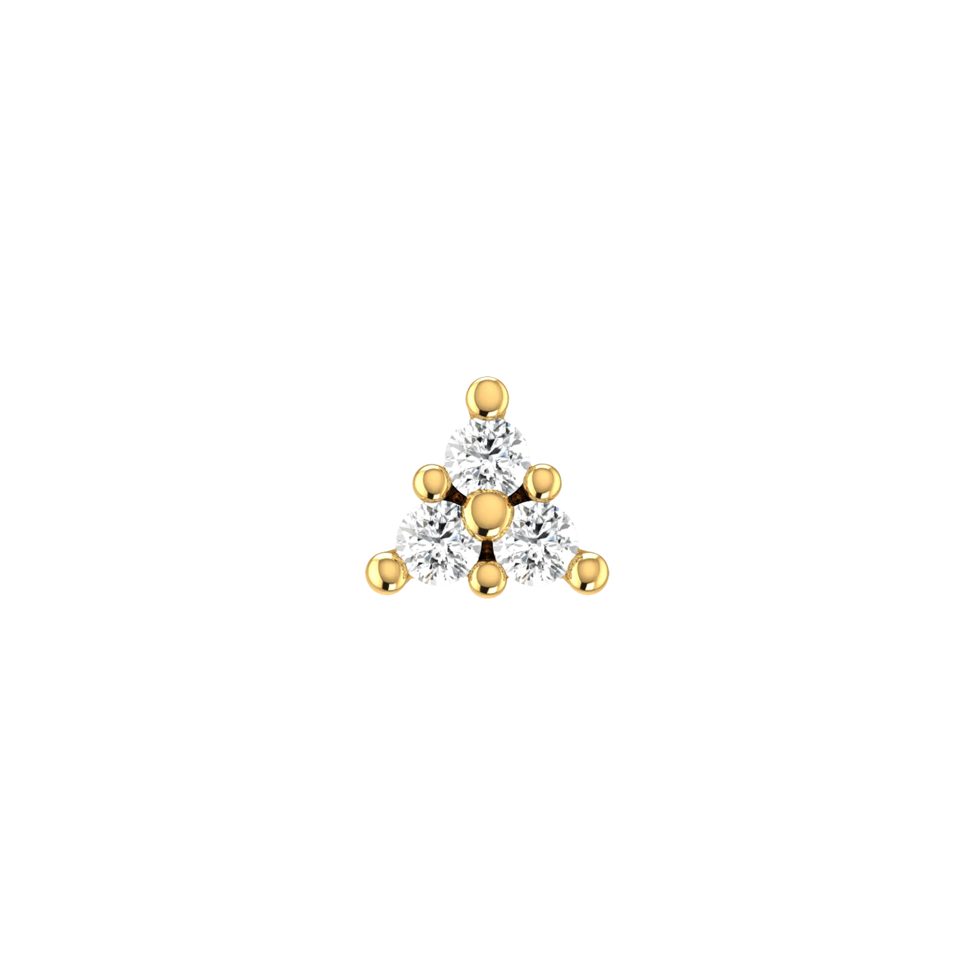 Piercing trio earring