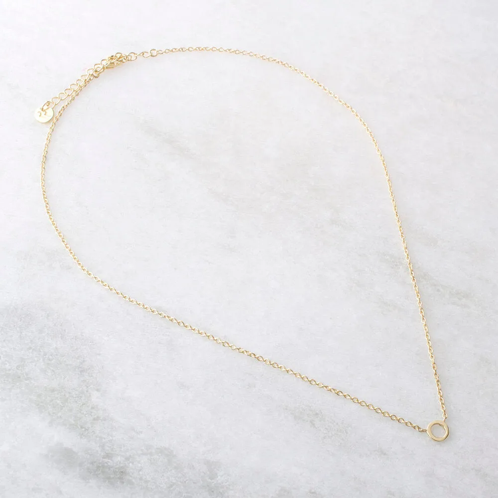 Sofia Necklace, Gold Vermeil